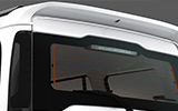 New roof mounted rear spoiler