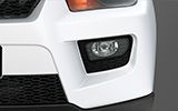 New sporty fog lamps
