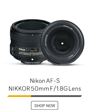 Nikon AF-S NIKKOR 50mm F/1.8G Lens