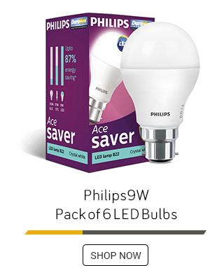 Philips 9W Pack of 6 LED Bulb