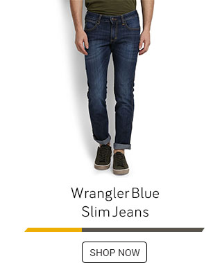 Wrangler Blue Slim Jeans