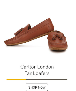 Carlton London Tan Loafers