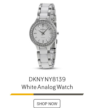 Dkny NY8139 White Analog Watch