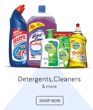 Detergents, Cleaners & More