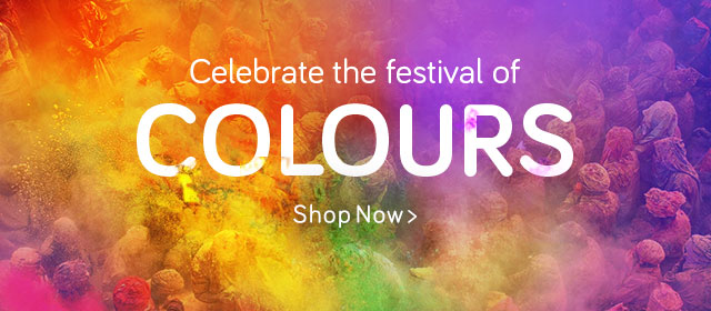 Celebrate the festival of Colors