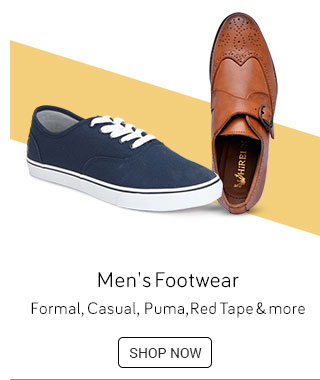 Men's Footwear - Formal | Casual Styles & More (Puma | Red Tape & More