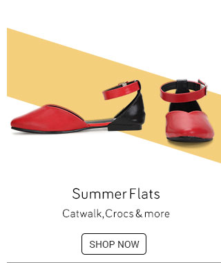 Summer Flats Catwalk |  Crocs & more