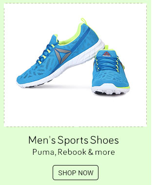 Men's Sports Shoes Puma, Rebook & more