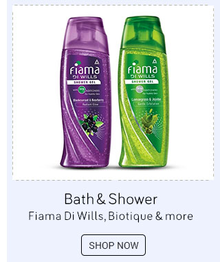 Bath & Shower Fiama Di Wills, Biotique & more