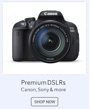 Premium DSLRs  Canon, Sony & more